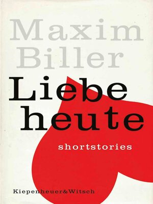 cover image of Liebe heute
